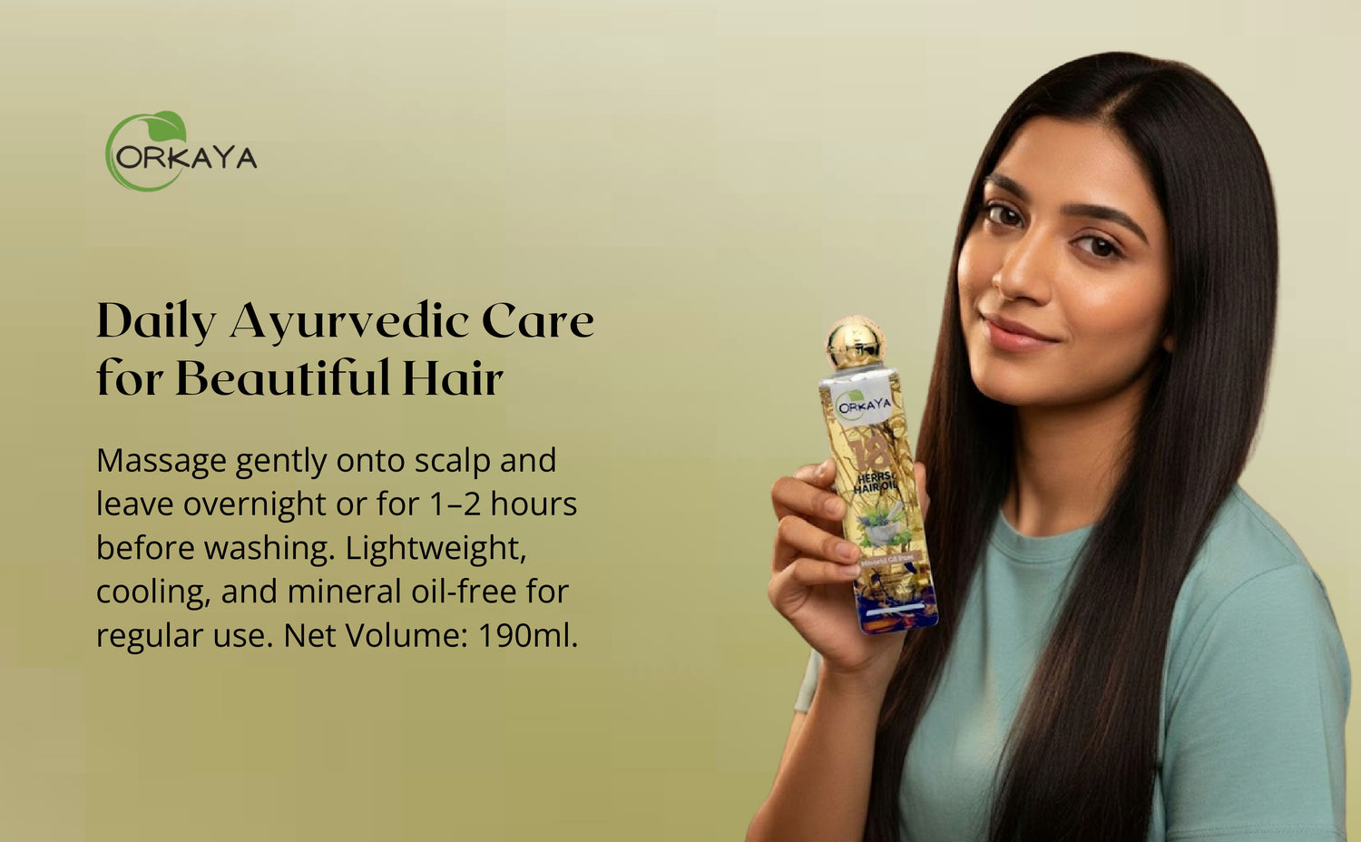 Orkaya 18 Herbs Hair Oil
