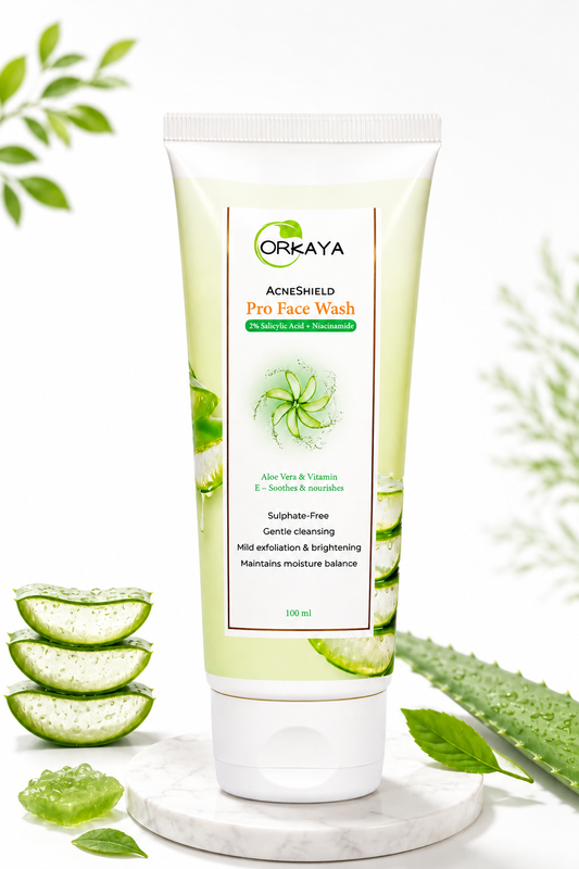 ORKAYA Acne Shield Pro Face Wash