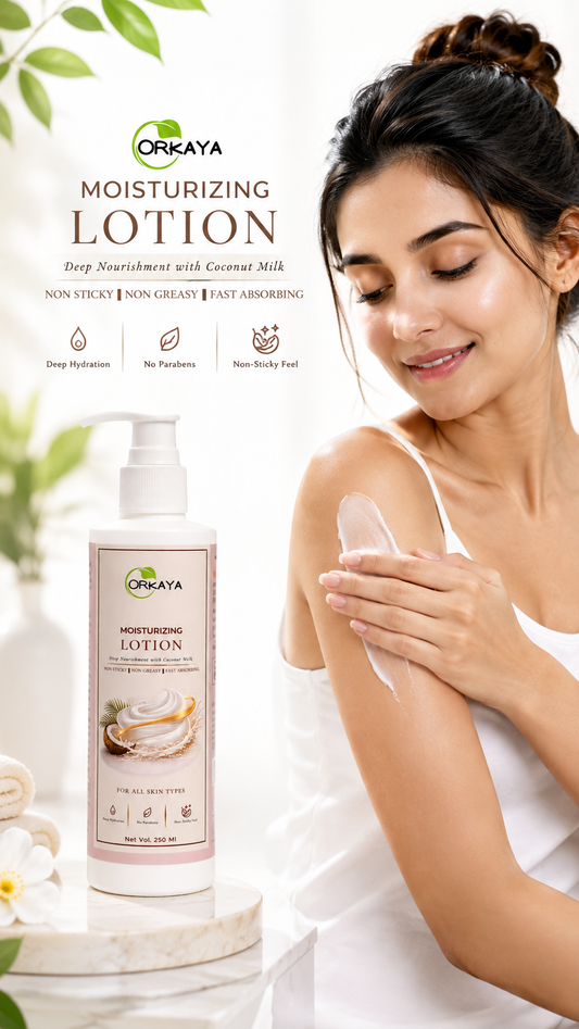 ORKAYA Moisturizing Lotion with Coconut Milk