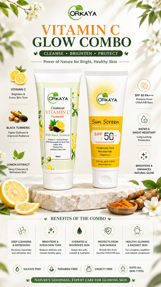 ORKAYA Vitamin C Glow Combo