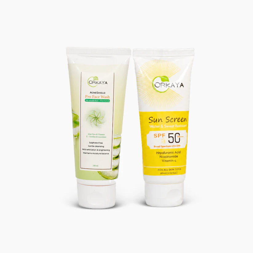 Acne Care & Sun Shield Combo