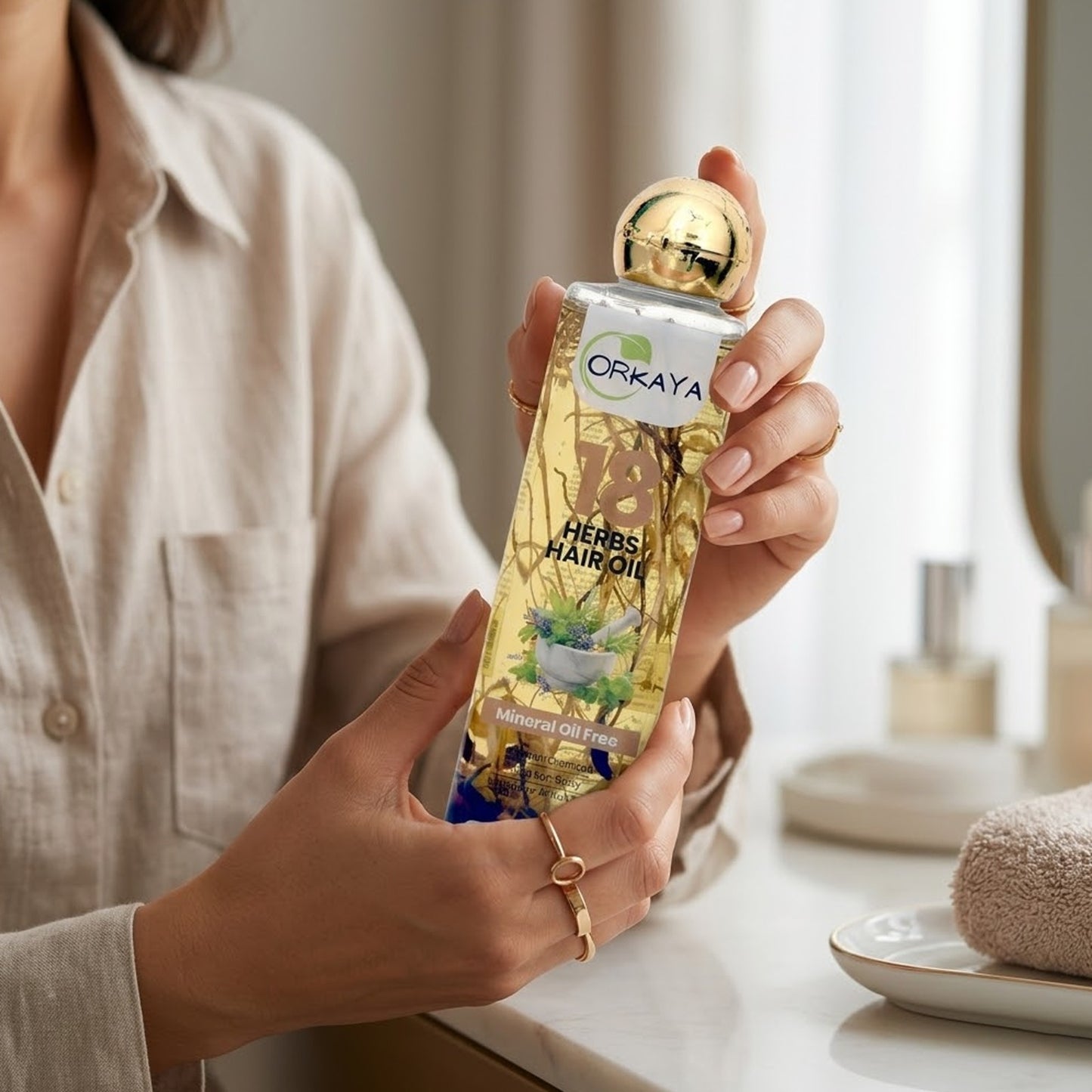 Orkaya 18 Herbs Hair Oil