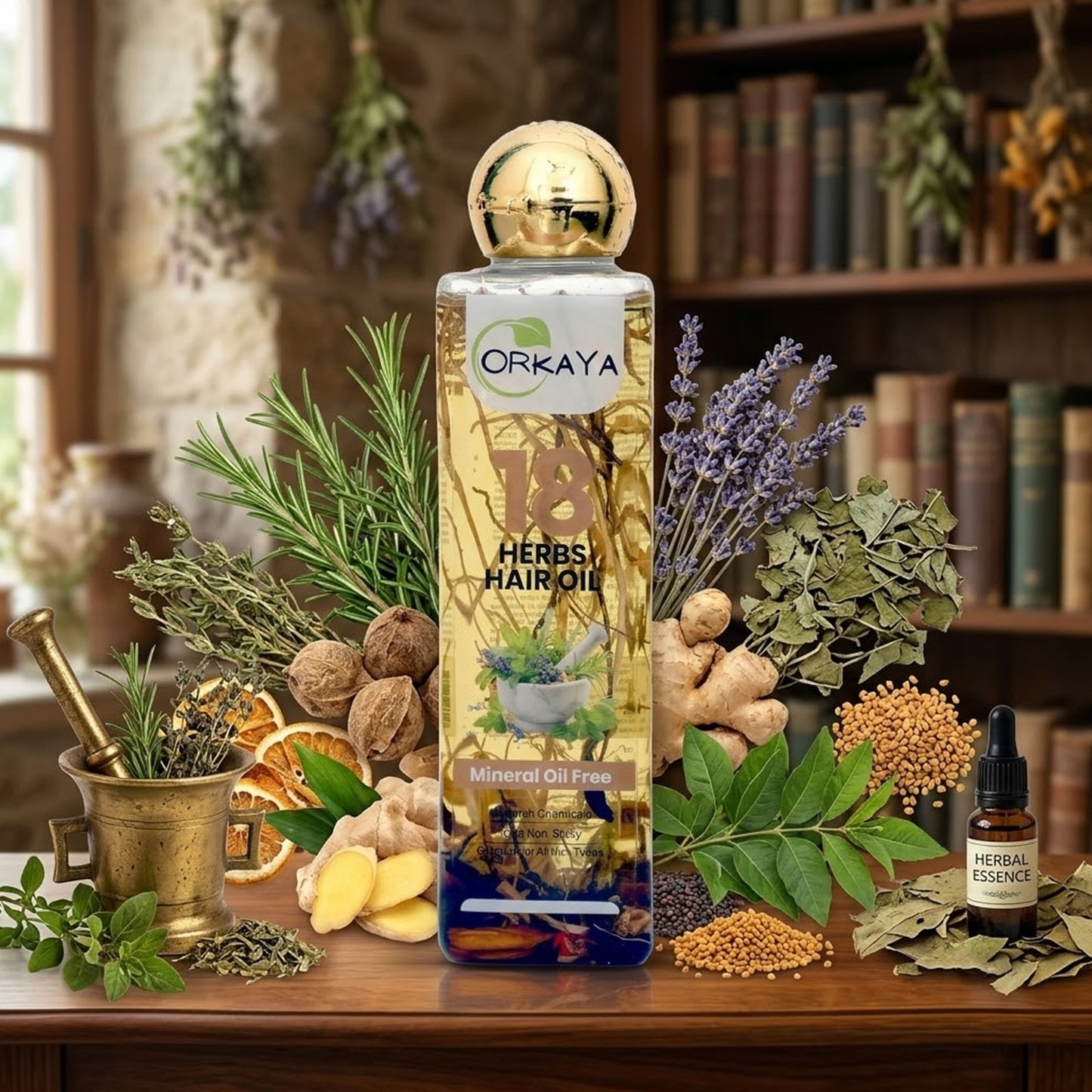 Orkaya 18 Herbs Hair Oil