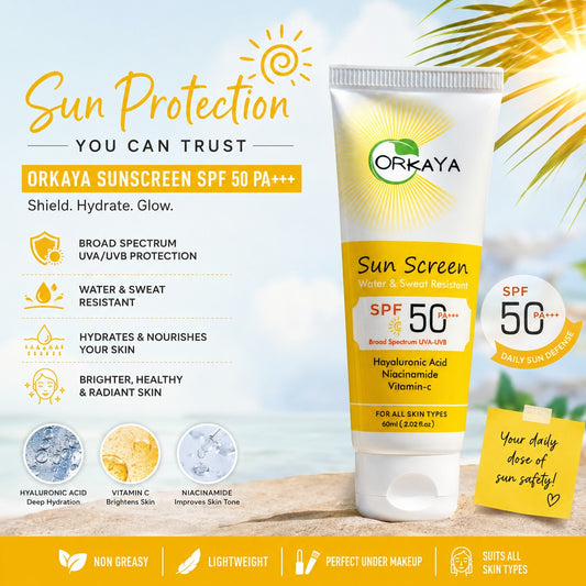 Orkaya Sunscreen SPF 50 PA+++